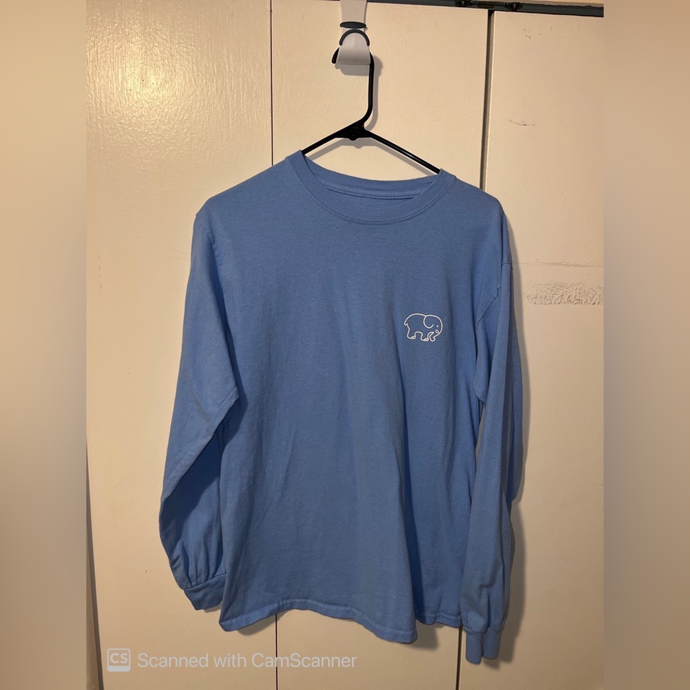 Ivory Ella Periwinkle Long Sleeve Shirt